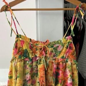 Floral Flowy Short Dress